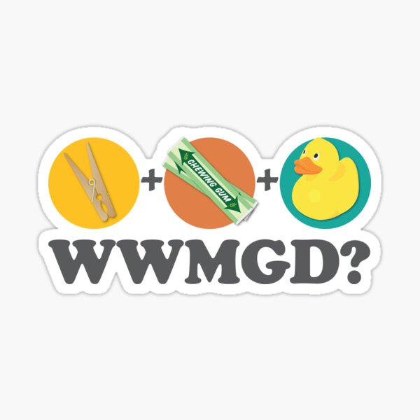 Macgyver Stickers | Redbubble