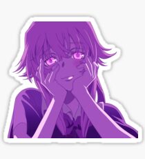 Yandere Face Yuno Sticker