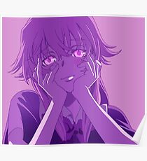 Yandere Face Yuno Poster