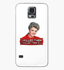 Angela Lansbury (Jessica Fletcher) Murder she wrote confession. I killed them all. Case/Skin for Samsung Galaxy