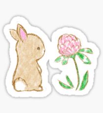 Clover Bunny Sticker