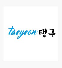 SNSD Taeyeon Photographic Print