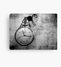 it is never too late Canvas Print