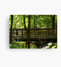 The Quiet Bridge Canvas Print