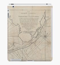 Vintage Map of The Florida Keys (1771) (2) iPad Case/Skin