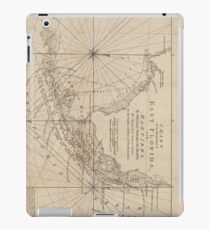 Vintage Map of The Florida Keys (1771) iPad Case/Skin