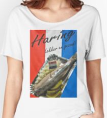 Haring- "herring" poster- Amsterdam Women's Relaxed Fit T-Shirt