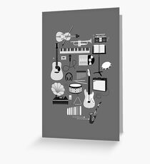 Music Things Greeting Card