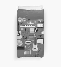 Music Things Duvet Cover