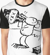 Krazy Kat and Ignatz Mouse Graphic T-Shirt