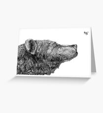 Bear Necessities by Inkspot Greeting Card