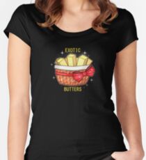 FNAF Exotic Butters Women's Fitted Scoop T-Shirt