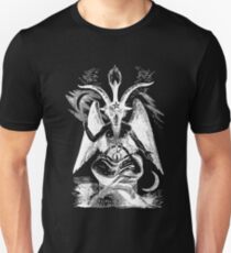 Camiseta unisex Baphomet - Diablo - Cabra Sabbatic - Satanás 1