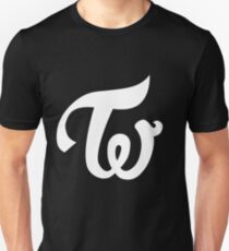 ZWEIMALES KPOP LOGO - WEISS Slim Fit T-Shirt