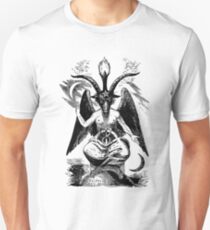 Baphomet - Devil - Sabbatic Goat - Satan 2 Slim Fit T-Shirt