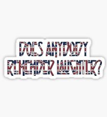 Robert Plant- Does Anybody Remember Laughter? Sticker