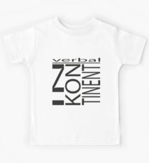 verbal Inkontinent Kinder T-Shirt