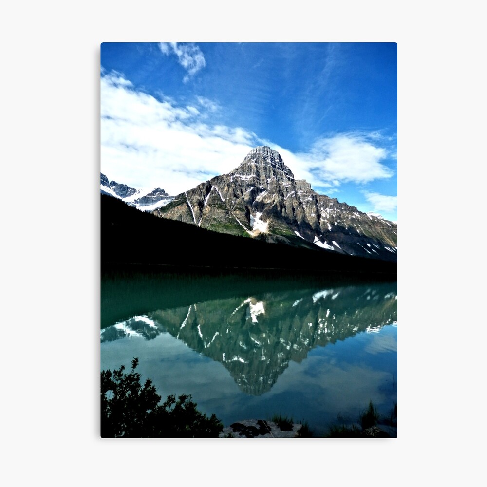 "Mountain Reflections" Canvas Print by tvlgoddess Redbubble
