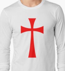 Camiseta de manga larga Long Cross - Caballeros Templarios - Holy Grail - The Crusades