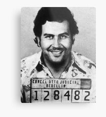 Pablo Escobar Metallbild