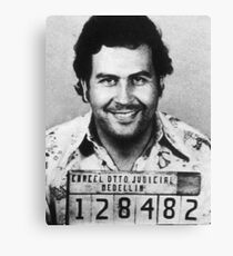 Pablo Escobar Canvas Print