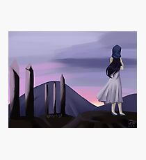 Irene's Sadness Photographic Print
