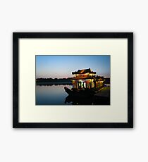 Beijing Boathouse Framed Print