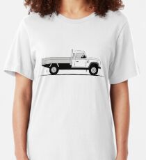 A Graphical Interpretation of the Defender 130 Single Cab Dropside Tipper Slim Fit T-Shirt