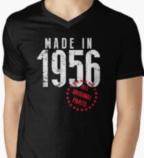 Made In 1956, All Original Parts Men's V-Neck T-Shirt