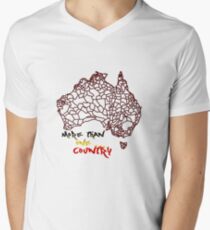More than One Country Men's V-Neck T-Shirt