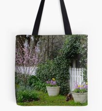 Rosalee Cottage Garden Tote Bag