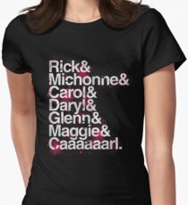 Und Caaarl Tailliertes T-Shirt für Frauen