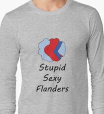 Sexy Flanders, The Simpsons Long Sleeve T-Shirt
