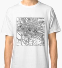 Vintage Map of Hamburg Germany (1911) Classic T-Shirt