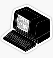 NODE - Retro Terminal Sticker Sticker