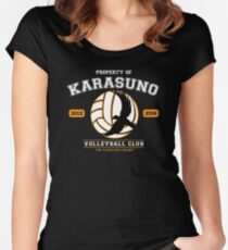 Team Karasuno Women's Fitted Scoop T-Shirt