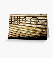 Old boat Greeting Card