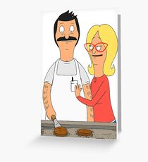Bobs Burgers Greeting Cards - Papergc%2C190x210%2Cw%2Cf8f8f8 Pad%2C210x230%2Cf8f8f8.lite 2u1 