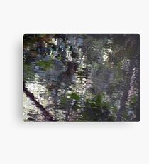 Camouflage Ripples Metal Print