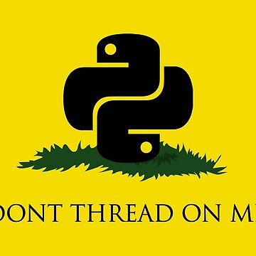 Python Snek - Don't Thread On Me by recurza
