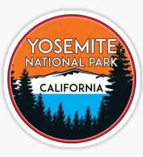 YOSEMITE NATIONAL PARK CALIFORNIA MOUNTAIN HIKING CAMPING CLIMBING Sticker