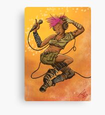 Twisted Radio Canvas Print
