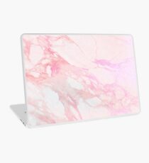 Schickes rosa Marmor-Muster Laptop Skin