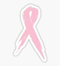 Breast Cancer Ribbon Sticker