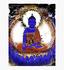 Akshobya, Blue Buddha of the Eastern Realm Photographic Print