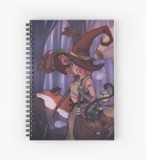 Midnight Witch Spiral Notebook