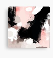 Modern Brush Strokes Canvas Print