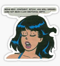 Comic Bitch Sticker