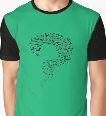 Riddler Bats question mark Graphic T-Shirt