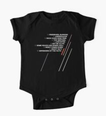Defenders of the Faith Tracklist One Piece - Short Sleeve